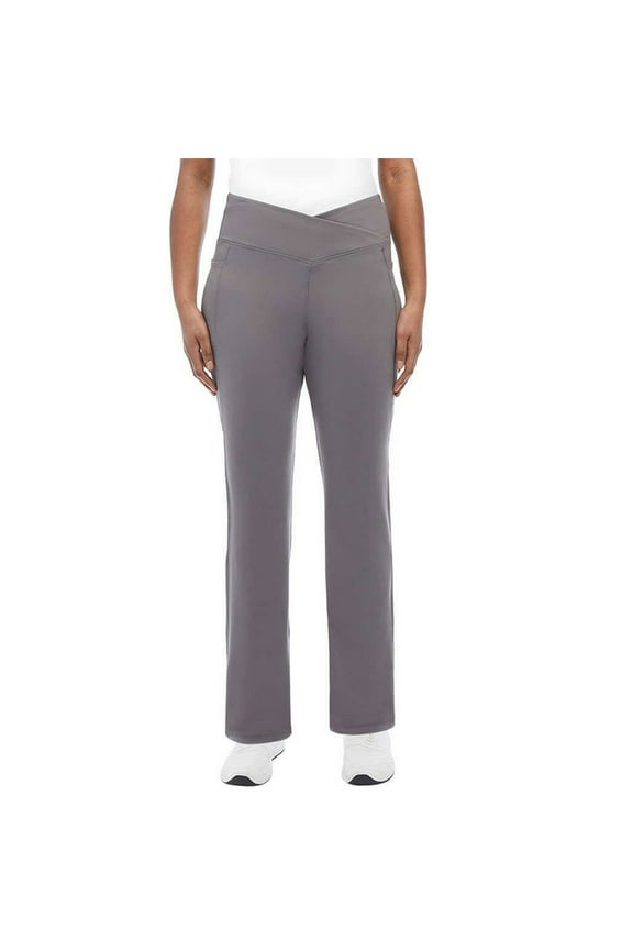 Womens Crosswaist Yoga Pant Dark Gray Medium