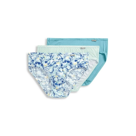Jockey Womens Elance Bikini 3 Pack Underwear Bikini Briefs 100% cotton