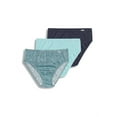 thumbnail image 1 of Jockey Womens Plus Size Elance French Cut 3 Pack Underwear Cuts 100% cotton, 1 of 1
