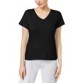 thumbnail image 1 of Jockey Womens V-Neck Short Sleeves Sleep Tee, 1 of 1