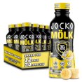 thumbnail image 1 of Jocko Mölk 30g Grass Fed Protein Shakes - Banana Cream, Ready to Drink 12 FL Oz (Pack of 12), 1 of 8