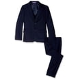 thumbnail image 1 of Jodano Boy's 2141406 Formal 3 Piece Stretch Slim Fit Dress Suit - Navy - 12, 1 of 4