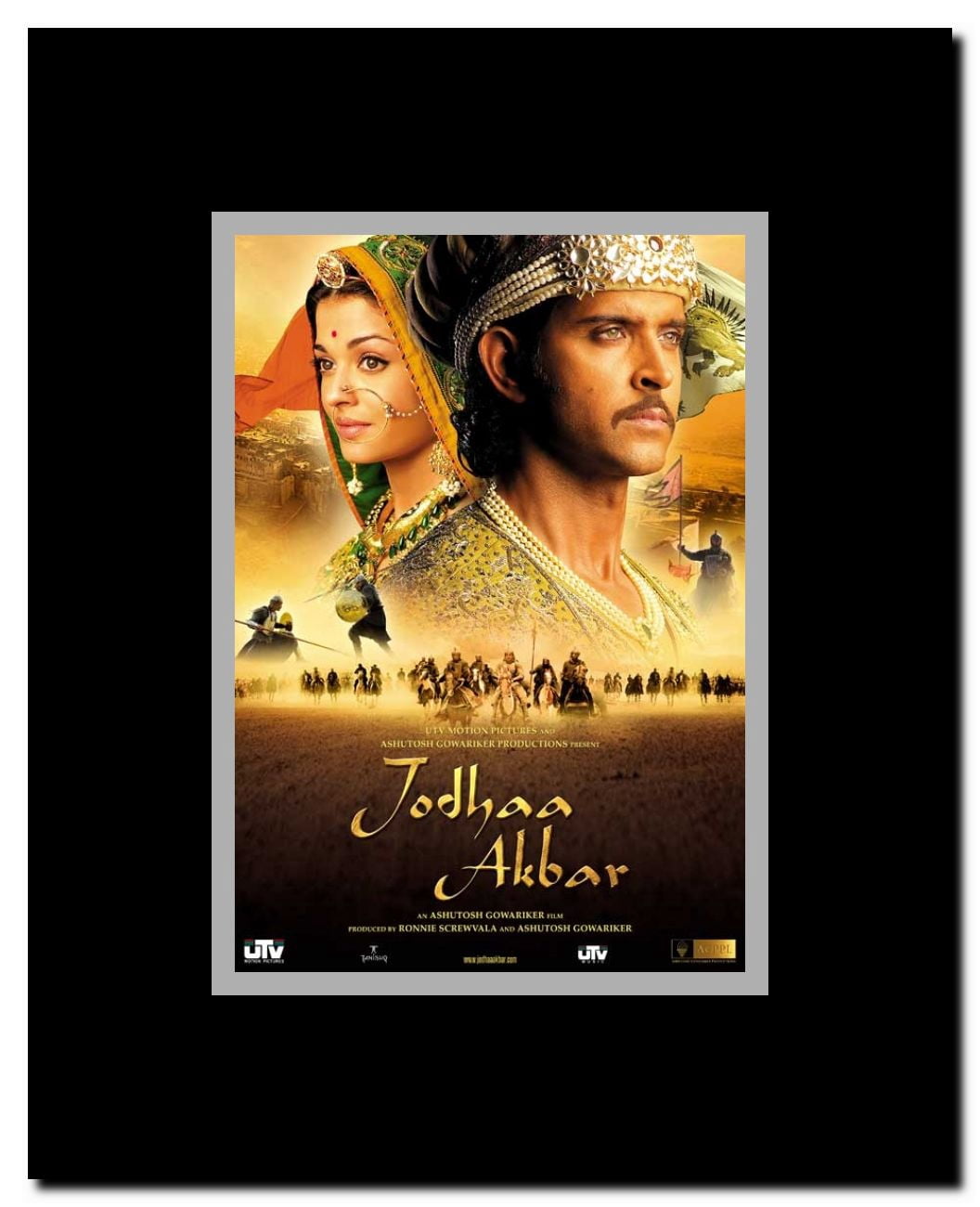Jodhaa Akbar Framed Movie Poster