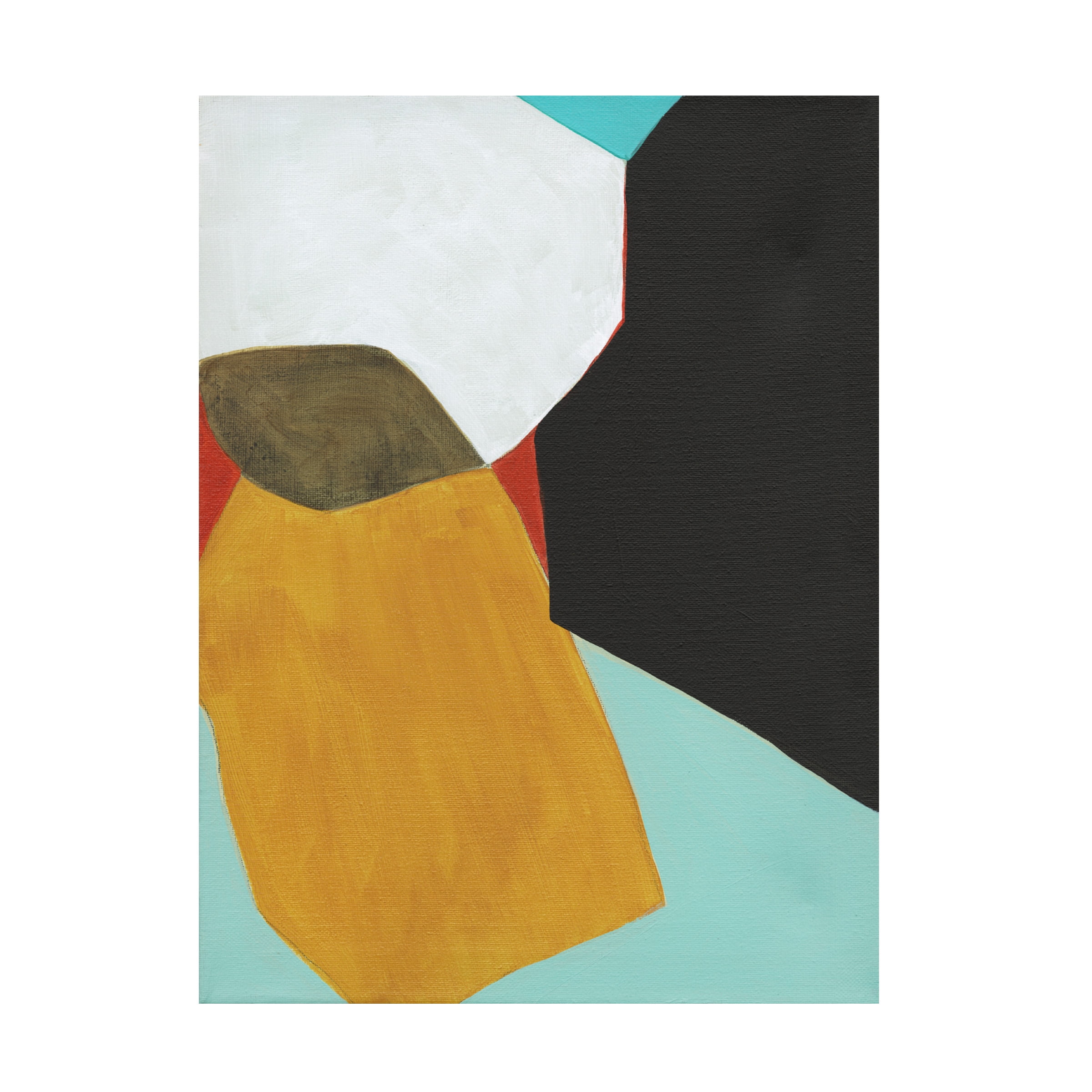 Graphica I Abstract Canvas Art in Multicolor