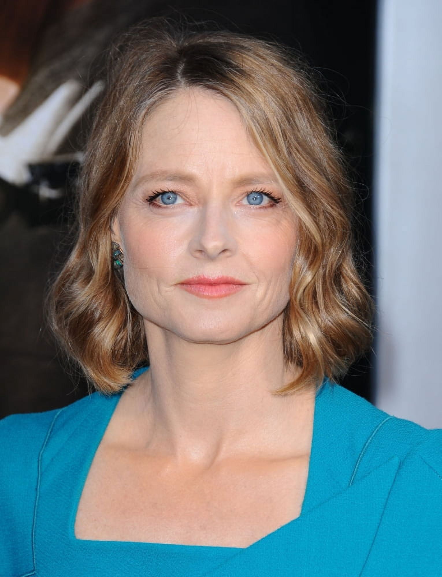 Jodie Foster At Arrivals For Elysium Premiere Canvas Art - (16 x 20)