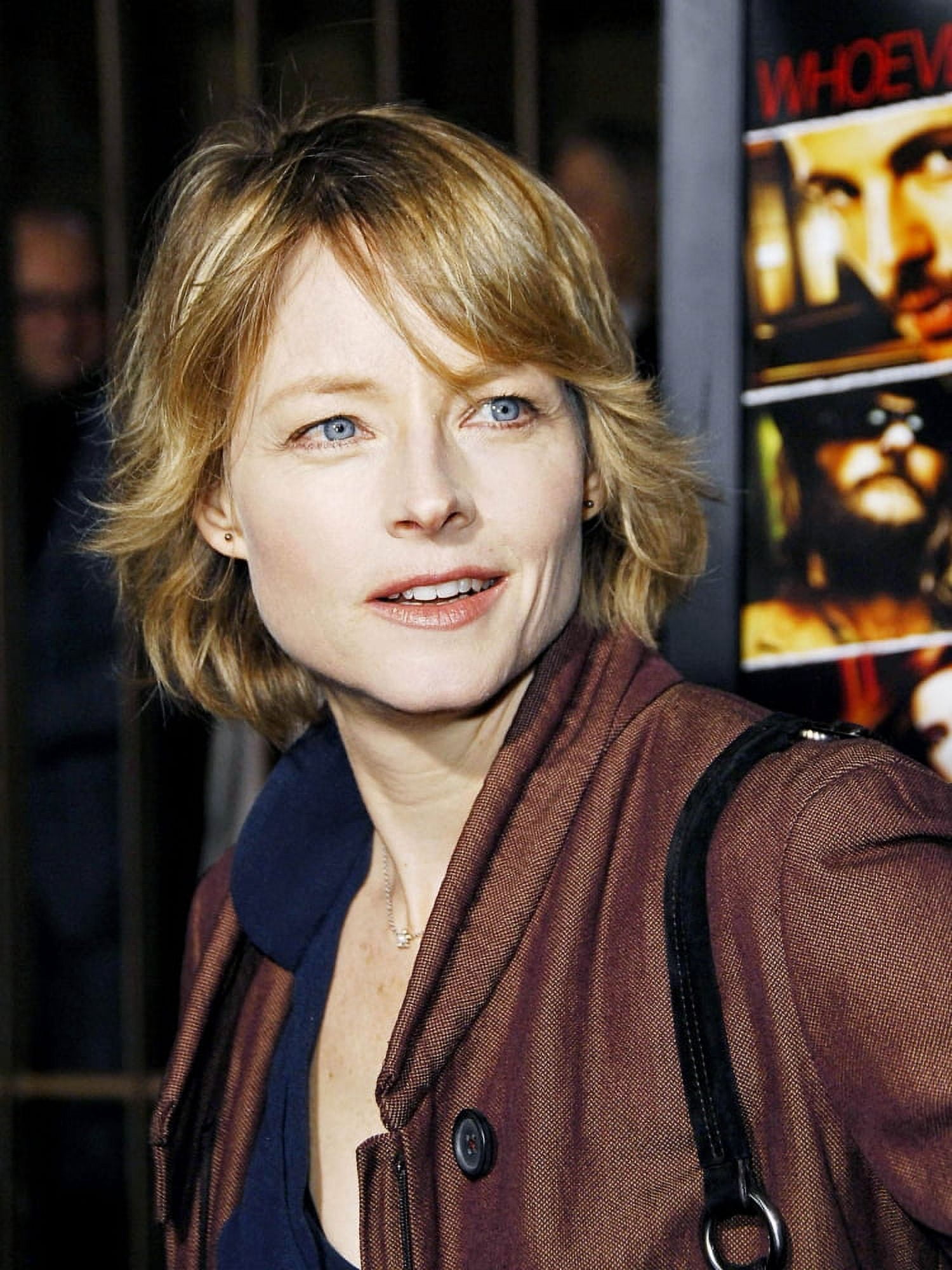 Jodie Foster At Arrivals For The Lookout Premiere Canvas Art - (16 x 20)