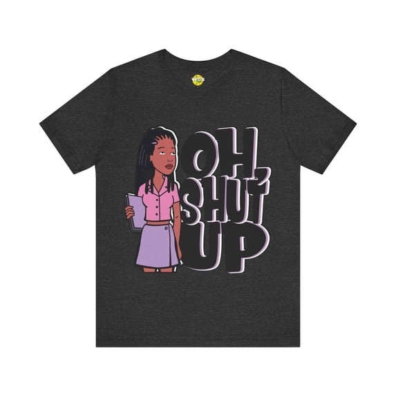 Jodie Langdon "Oh, Shut Up" - Vintage MTV Cartoon Shirt for Retro Fans