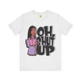 thumbnail image 1 of Jodie Langdon "Oh, Shut Up" - Vintage MTV Cartoon Shirt for Retro Fans, 1 of 2