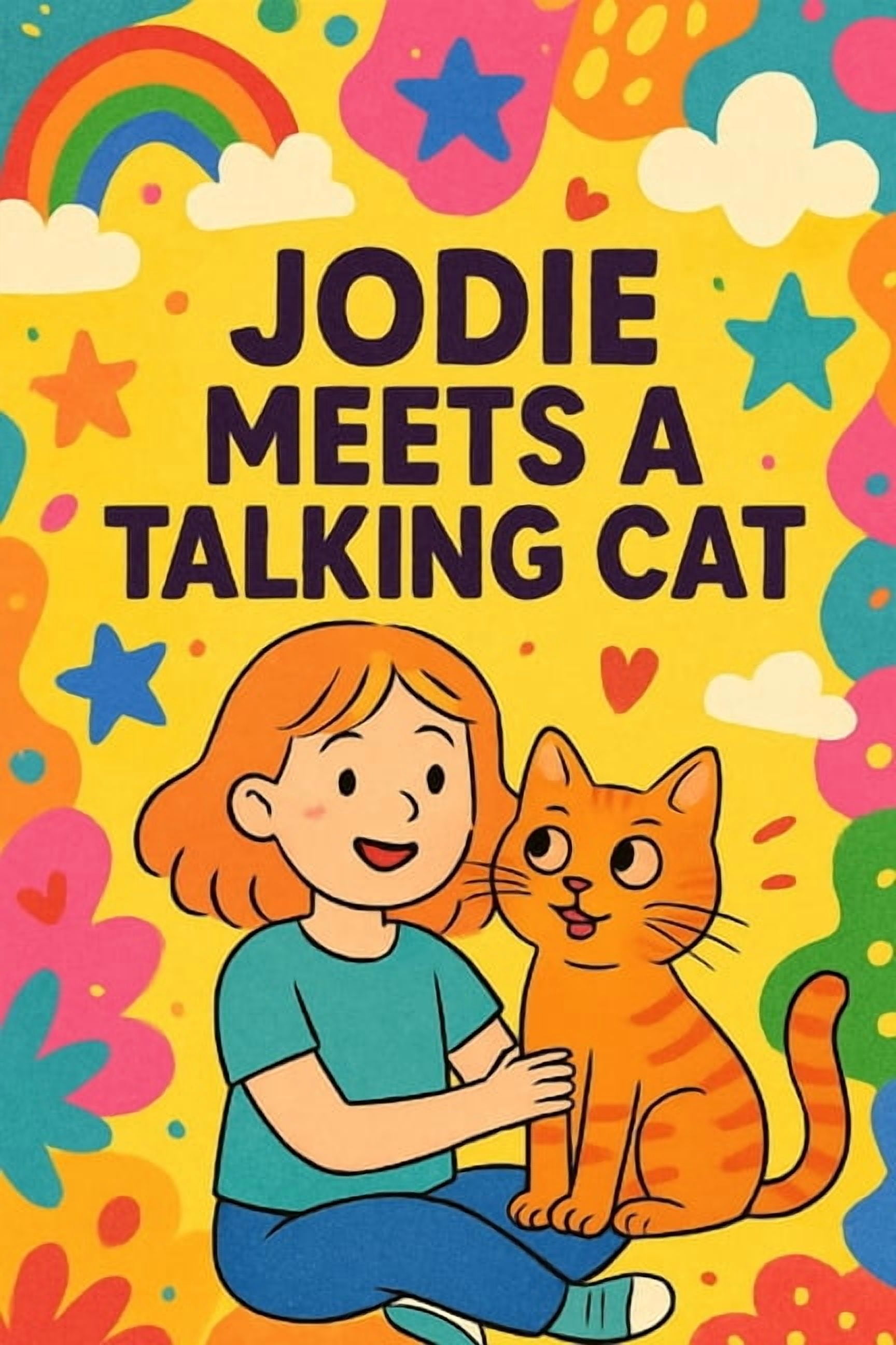 Jodie's Adventures Jodie Meets A Talking Cat: A whisper, a purr, and a friendship that speaks-Jodie's magical journey with a talking cat be, (Paperback)