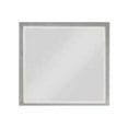 thumbnail image 1 of Benjara Jody 38 Inch Wall Mirror, Rectangular Wood Frame, Gray - Grey, 1 of 2