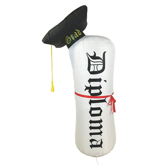 84" Blow Up Inflatable Diploma Outdoor Yard Decoration