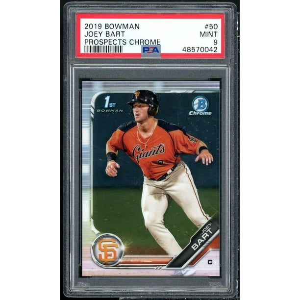 その他 Joey Bart Bowman 2019 RC Auto  /50 SP Joey Bart 2019 Bowman #BCP-50 Chrome Prospects (1st) Price