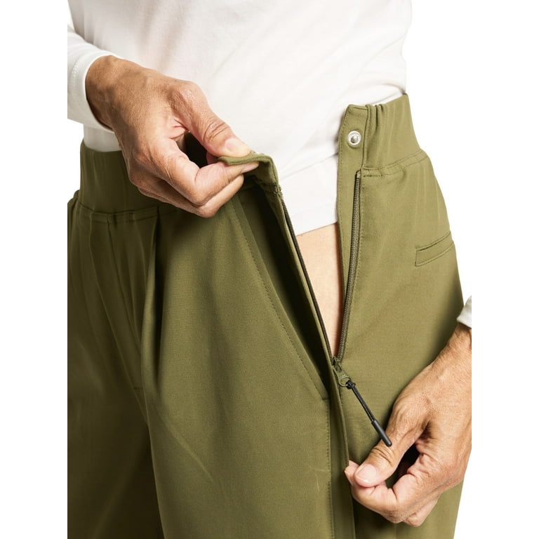 Joe Bella Everyday Side Zip Pants for Women and Men Walmart