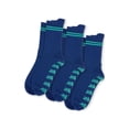 thumbnail image 1 of Joe & Bella Men's and Women's Gripper Socks with Easy-Dressing Puller 3-Pack, 1 of 6