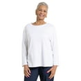 thumbnail image 1 of Joe & Bella Women's Open-Back Everyday Long Sleeve Top, 1 of 8