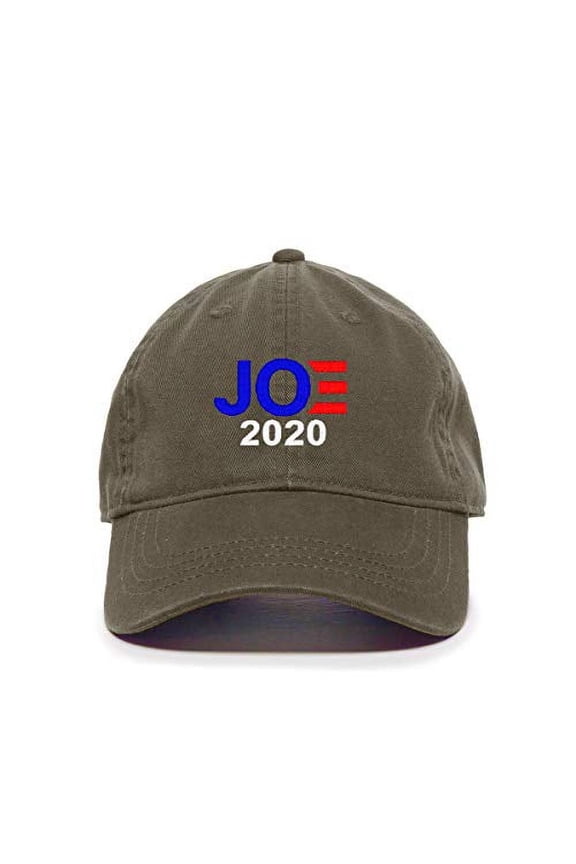 Joe Biden 2020 President Election Campaign Baseball Cap Embroidered Cotton Adjustable Dad Hat Olive