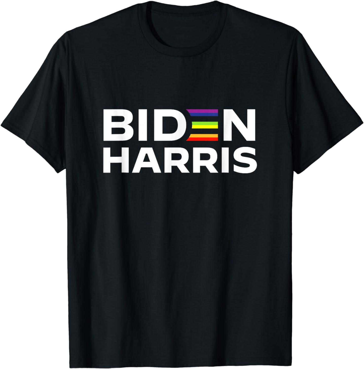 Joe Biden 2024 Kamala Harris Rainbow Gay Pride LGBT Election TShirt