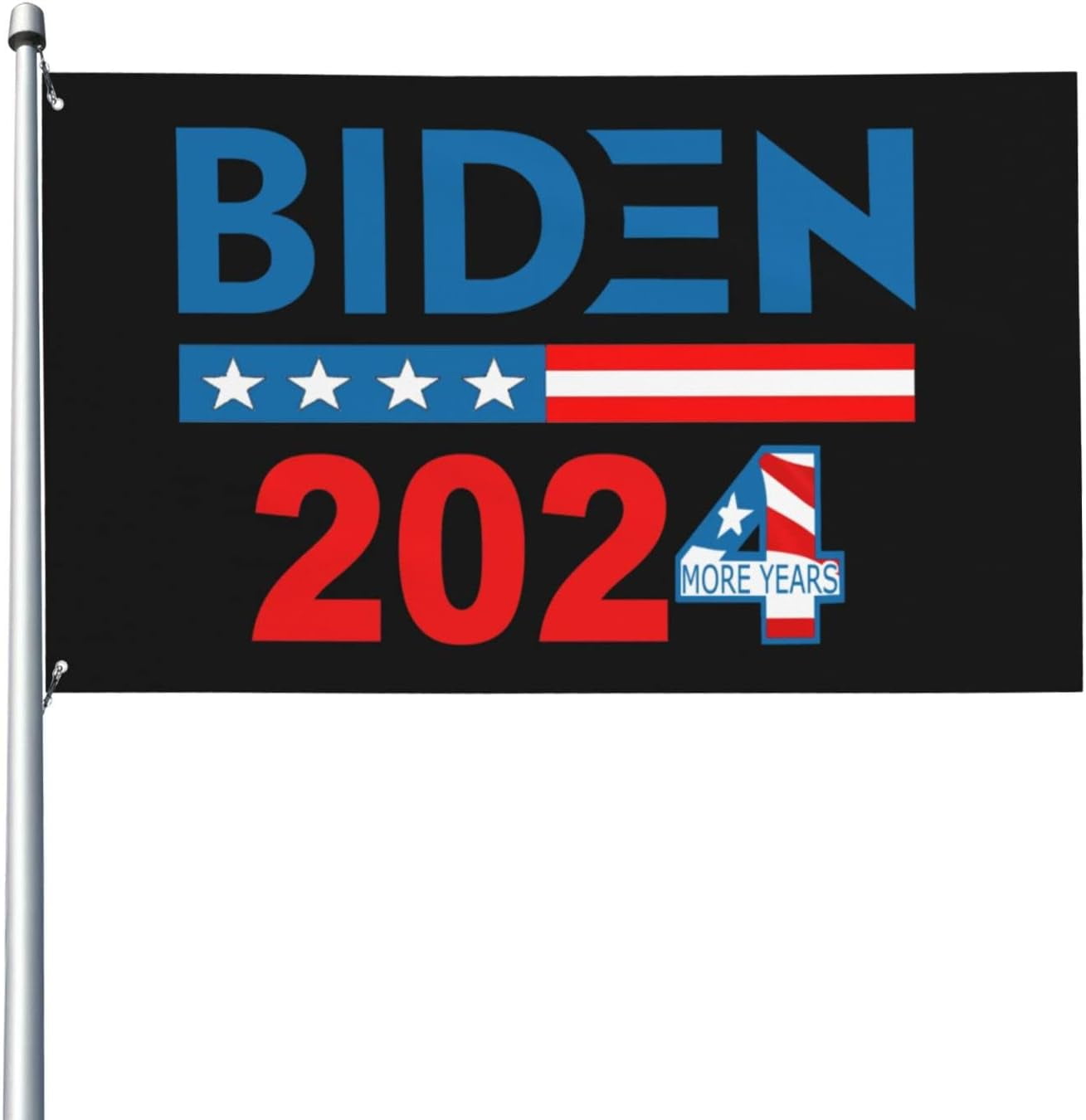 Joe Biden 2024 Reelect Joe Plus Kamala Biden Harris Flag 3X5 Feet