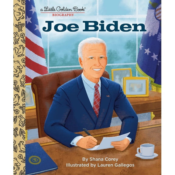 Pre-Owned Joe Biden: A Little Golden Book Biography by Shana Corey Hardcover