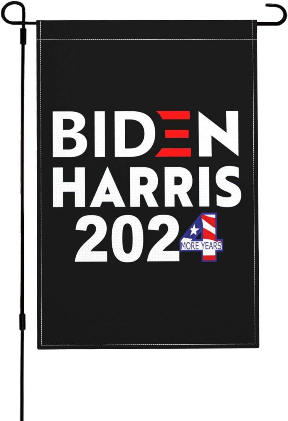 Joe Biden Kamala Harris 2024 President Re-Election 2nd Term Flag Burlap ...