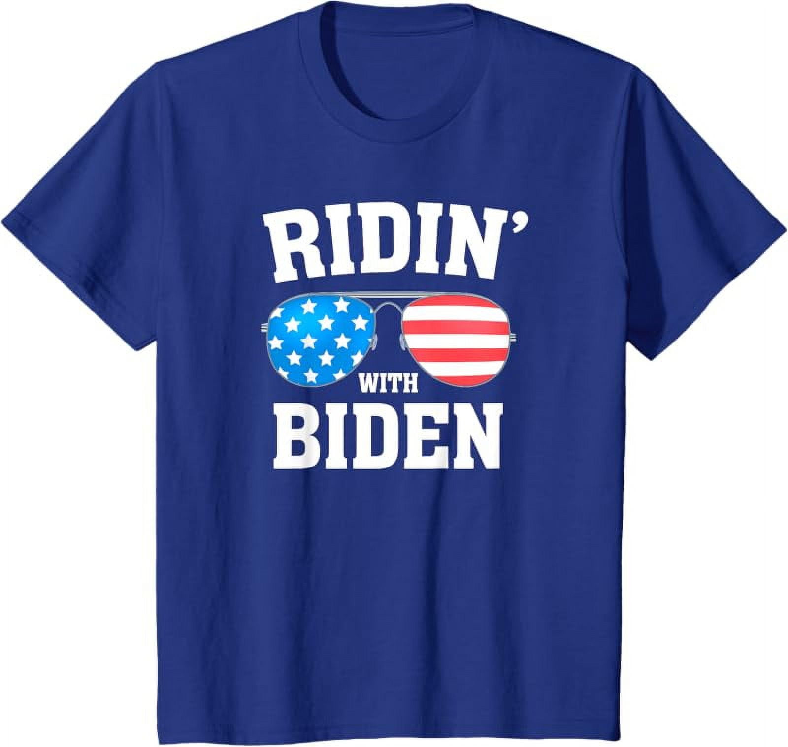 Joe Biden Kamala Harris 2024 RIDIN' WITH Liberal TShirt