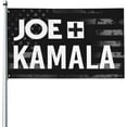 Joe Biden Kamala Harris 2024 Reelect Vintage Biden Harris Flag 3X5