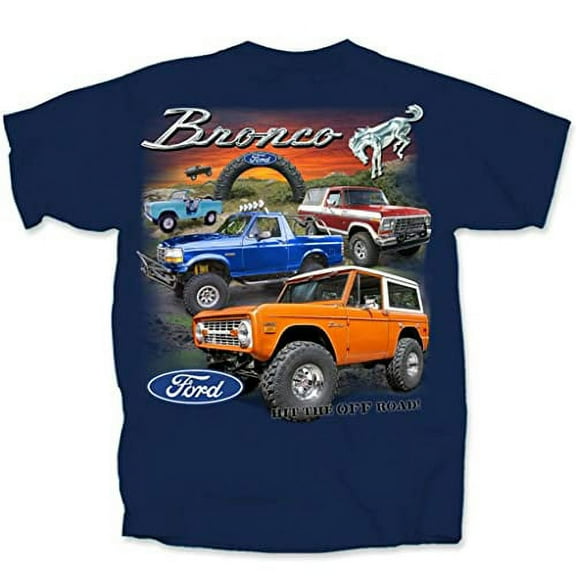 Joe Blow 66-96 Broncos T-Shirt, Navy, Medium