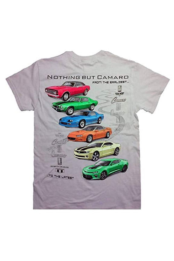 Ts Chevy Camaro T-shirt - 100% Cotton - Preshrunk