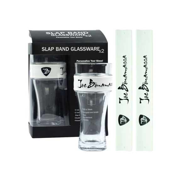 Joe Bonamassa 2-Pack Slap Band Pint Size Glassware