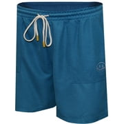 Joe Boxer Mens Joe Boxer Loungewear Mini Licky Blue Waffle Thermal Loungeshort Medium