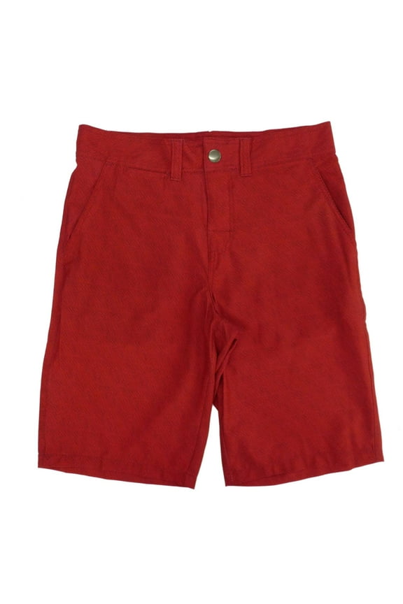 Mens Red Hybrid Board Shorts Swim Trunks Size 30