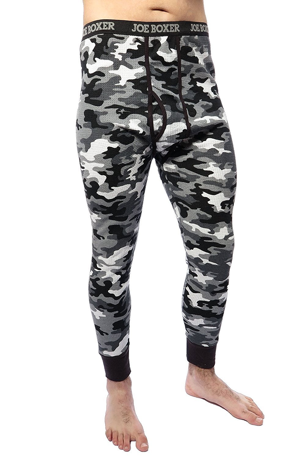 Camouflage Thermal Boxers Joe Boxer Mens Thermal Bottoms Medium