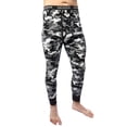 thumbnail image 1 of Joe Boxer Mens Thermal Bottoms Medium, White/Black Camo, 1 of 1