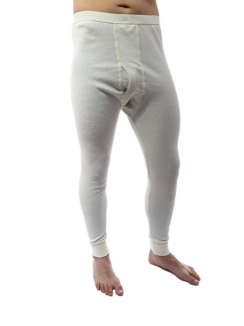 Joe Boxer Men's Waffle Knit Thermal Bottoms, Warm Layering