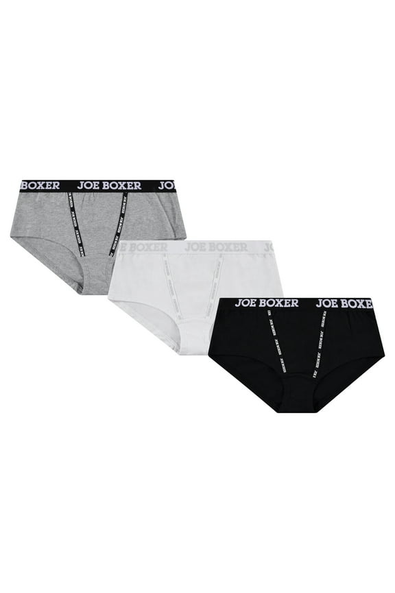 Women’s Cotton Blend Girl Short Panties, 3-Pack, Sizes S-XL