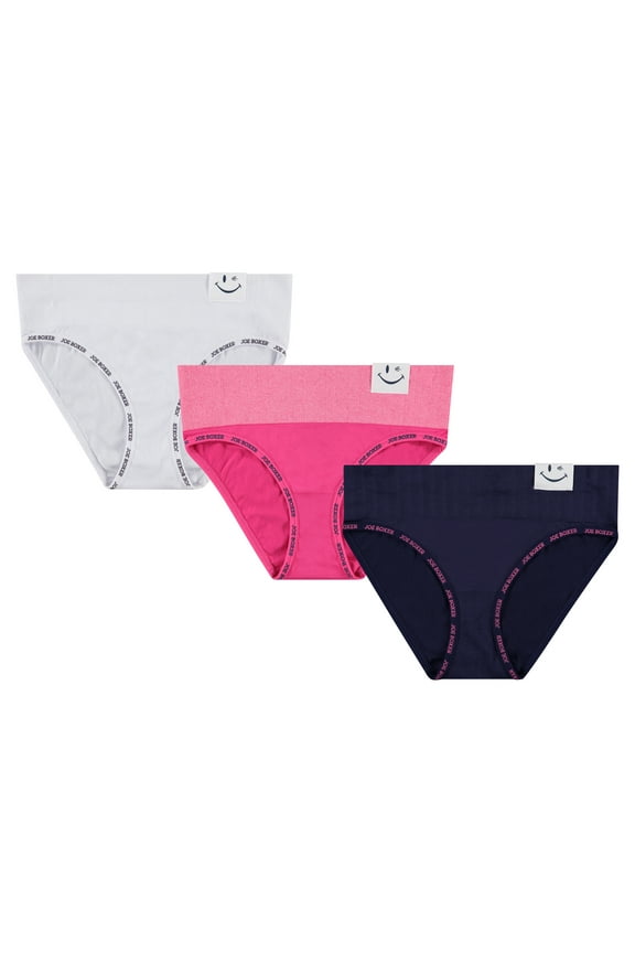 Women's Seamless Microfiber Bikini Panties, 3-Pack, Sizes S-XL