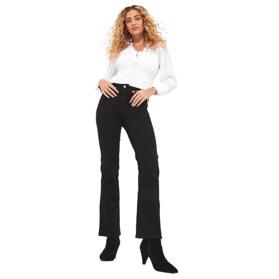 Joe Browns Women's Plus Size Stretch Denim Bootcut Jean