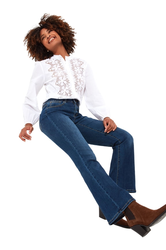Women's Plus Size Stretch Denim Bootcut Jean