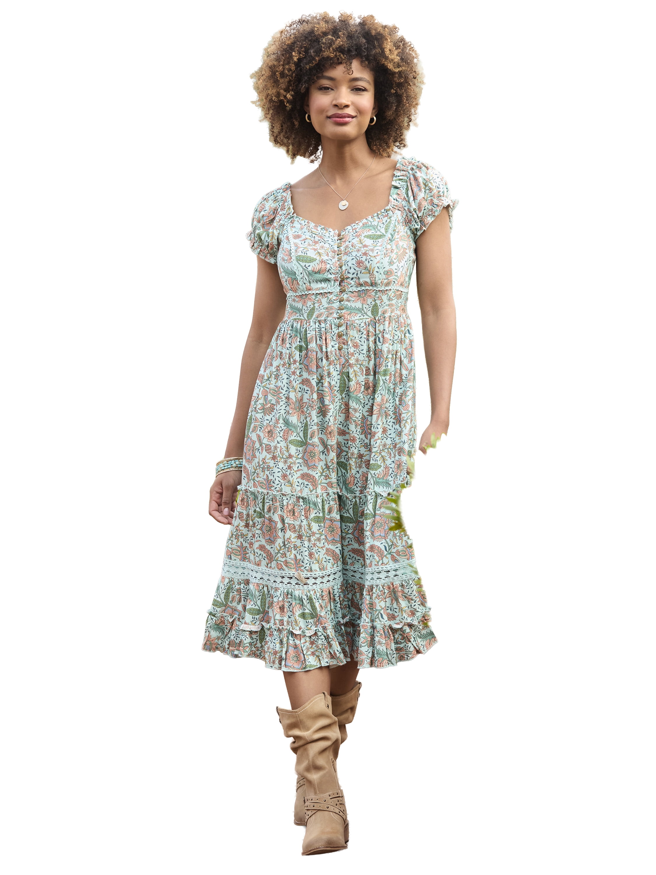 joe brown midi dresses Joe Browns Vintage Roses Midi Dress