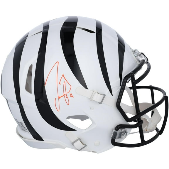 Joe Burrow Cincinnati Bengals Autographed 2022 Alternate Riddell Speed Authentic Helmet - Fanatics Authentic Certified
