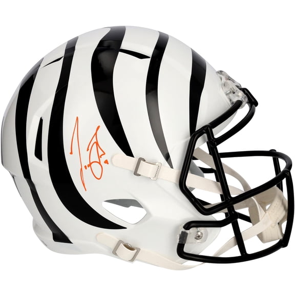Joe Burrow Cincinnati Bengals Autographed 2022 Alternate Riddell Speed Replica Helmet - Fanatics Authentic Certified