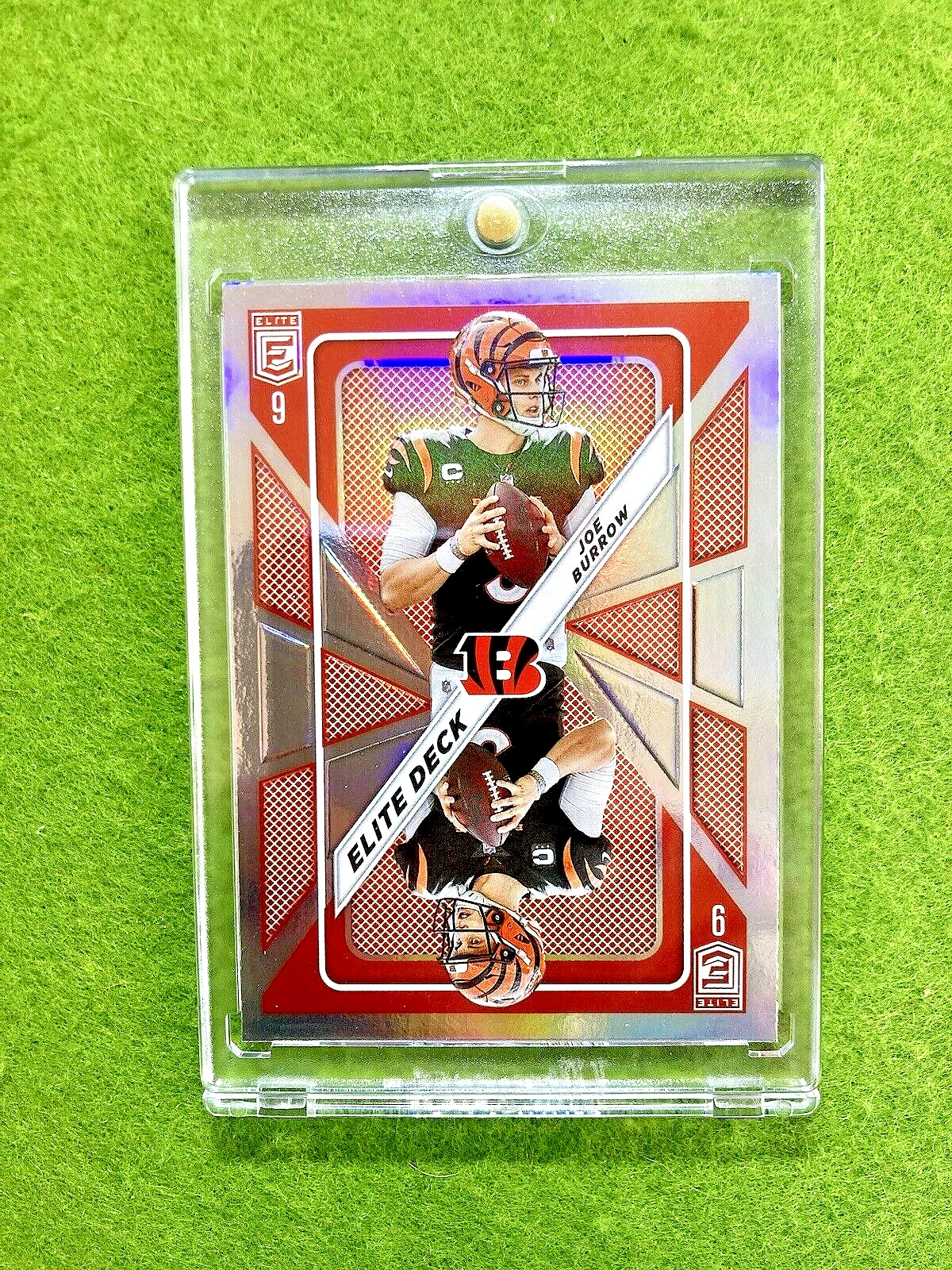 Joe Burrow ELITE DECK CARD Jersey #9 BENGALS 2023 Panini Donruss Elite FOOTBALL