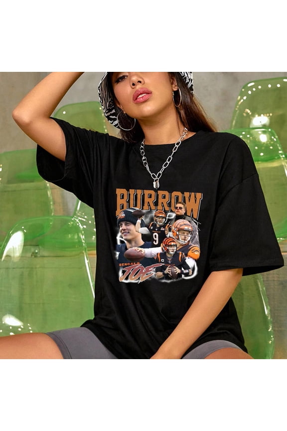 Joe Burrow Graphic T-shirt, Vintage Sports T-shirt, T-shirt for Texas Football Fans