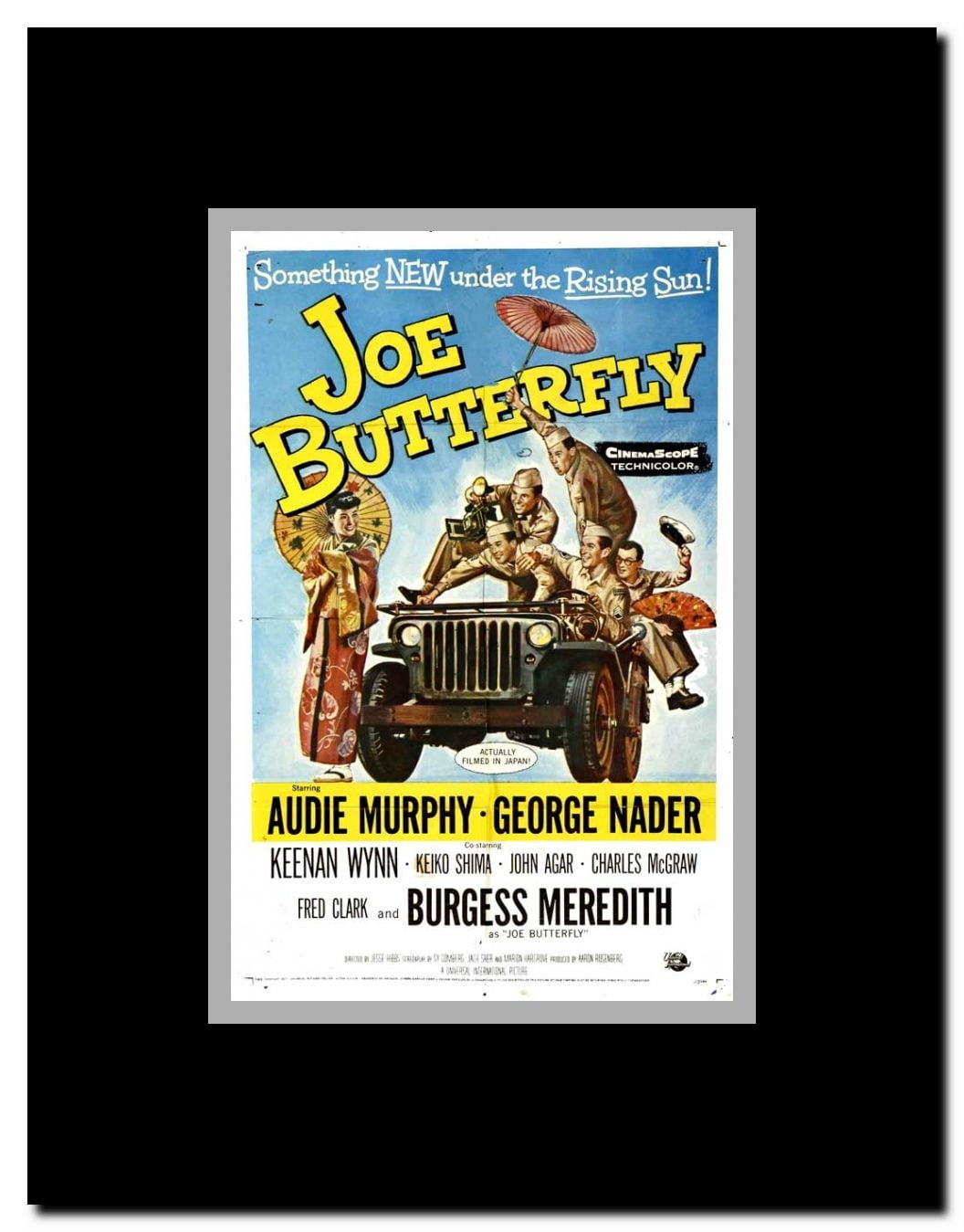 Joe Butterfly Framed Movie Poster
