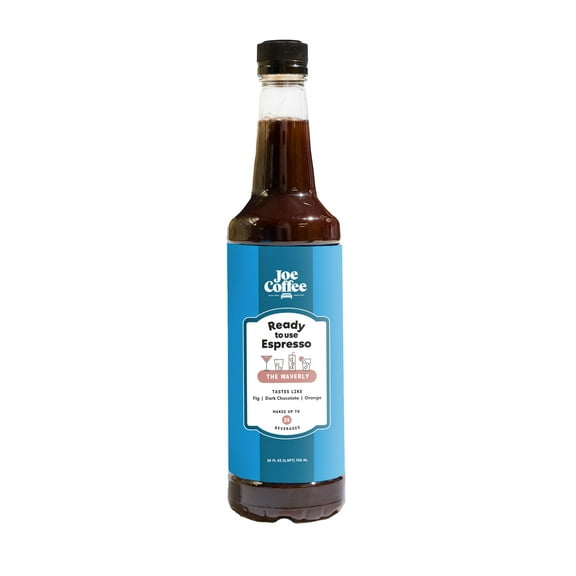 Joe Coffee Company, Waverly Espresso, Ready to Use, RFA Certified, 25fl oz bottle