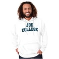 thumbnail image 1 of Joe College Student Drinking Party Men's Big & Tall Graphic Hoodie Brisco Brands 4X, 1 of 5
