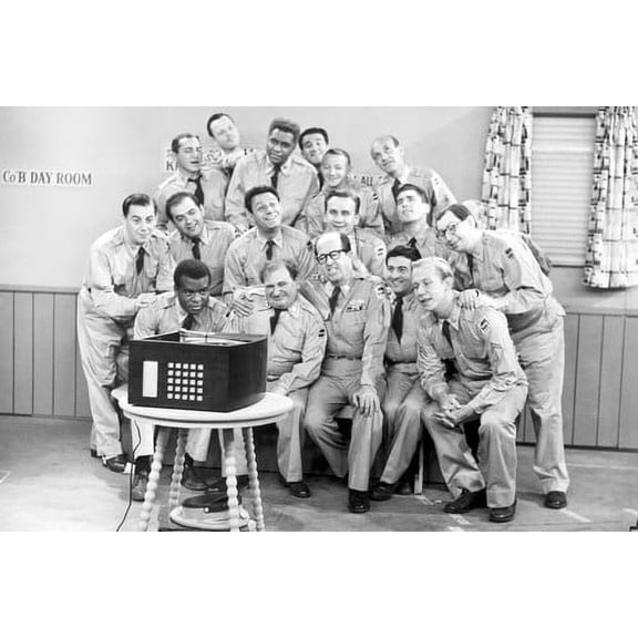 Joe E. Ross Harvey Lembeck The Phil Silvers Show Cast Phil Silvers as Sgt. Bilko 24x36 Poster