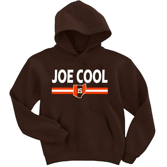 Joe Flacco Browns Joe Cool Comeback Hooded Sweatshirt Hoodie