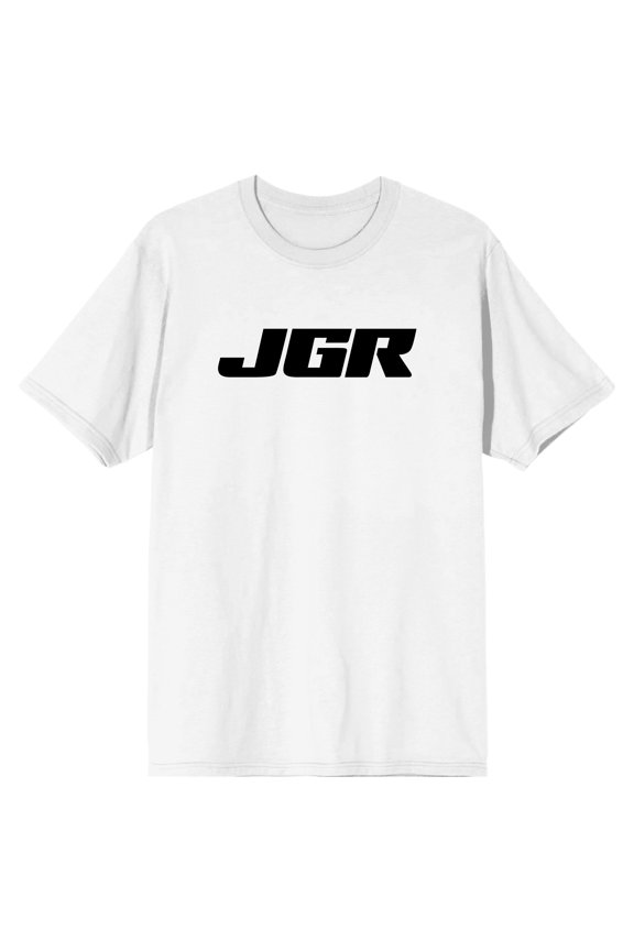 Joe Gibbs Racing Adult White Crew Neck Short Sleeve T-shirt-XL
