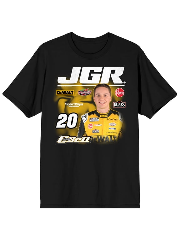 Joe Gibbs Racing Christopher Bell 20 Logo Tee for Men-Small